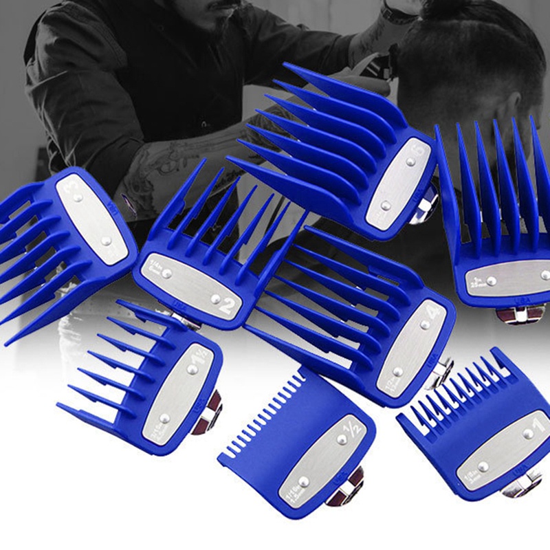 Bộ 8 Lược Dẫn Cắt Cho Wahl Kèm Kẹp Kim Loại 3171-500, Fit