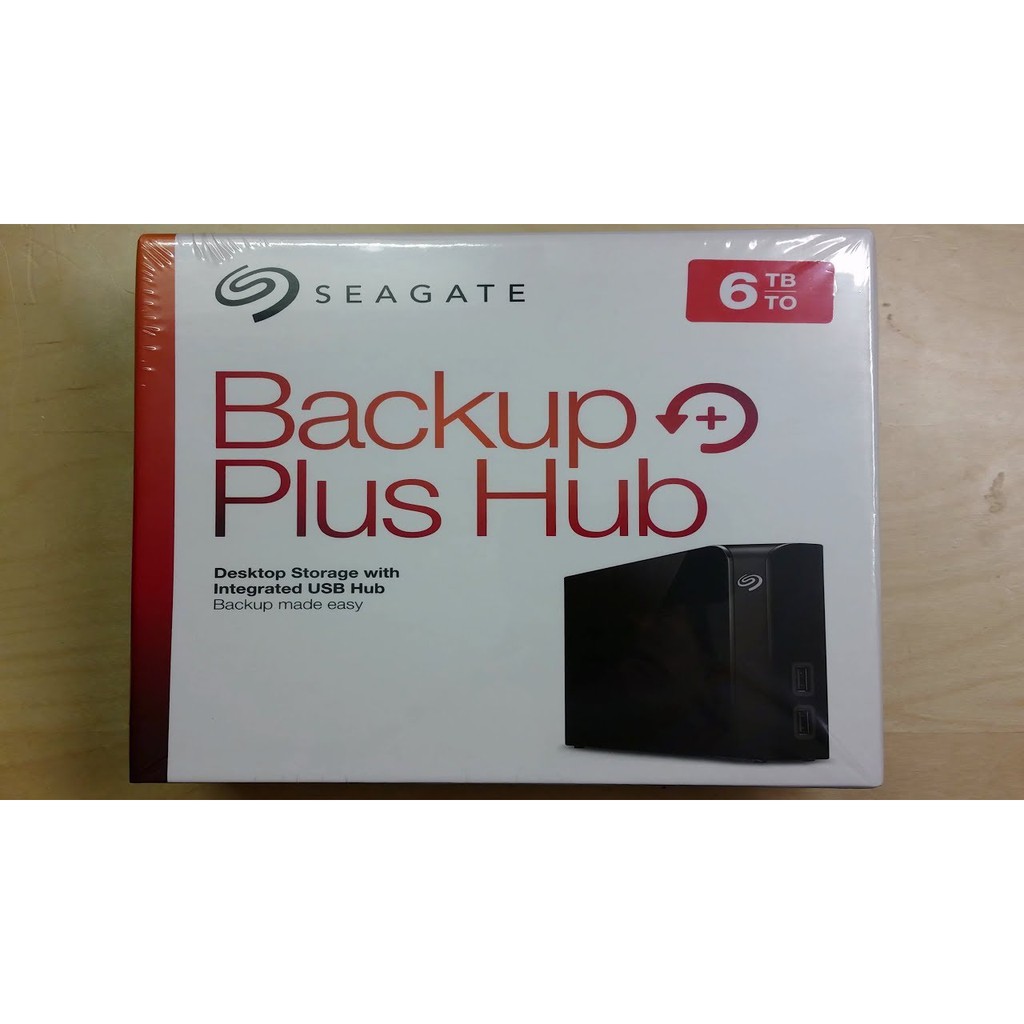 Ổ Cứng Seagate 6TB 3.5 Backup Plus Hub USB 3.0