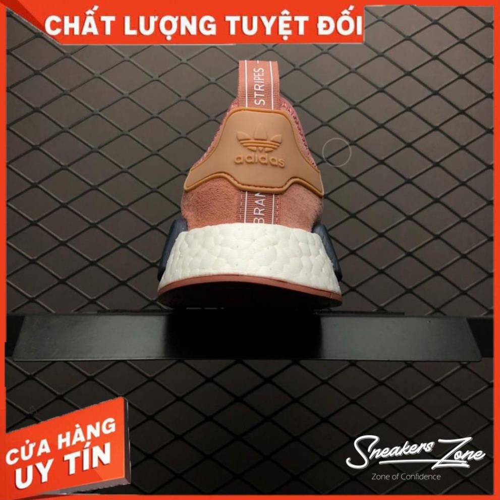 (FREE SHIP + HỘP + QUÀ) Giày thể thao NMD R1 pink hồng đất siêu đẹp cho nam và nữ !!! . : : : : : L