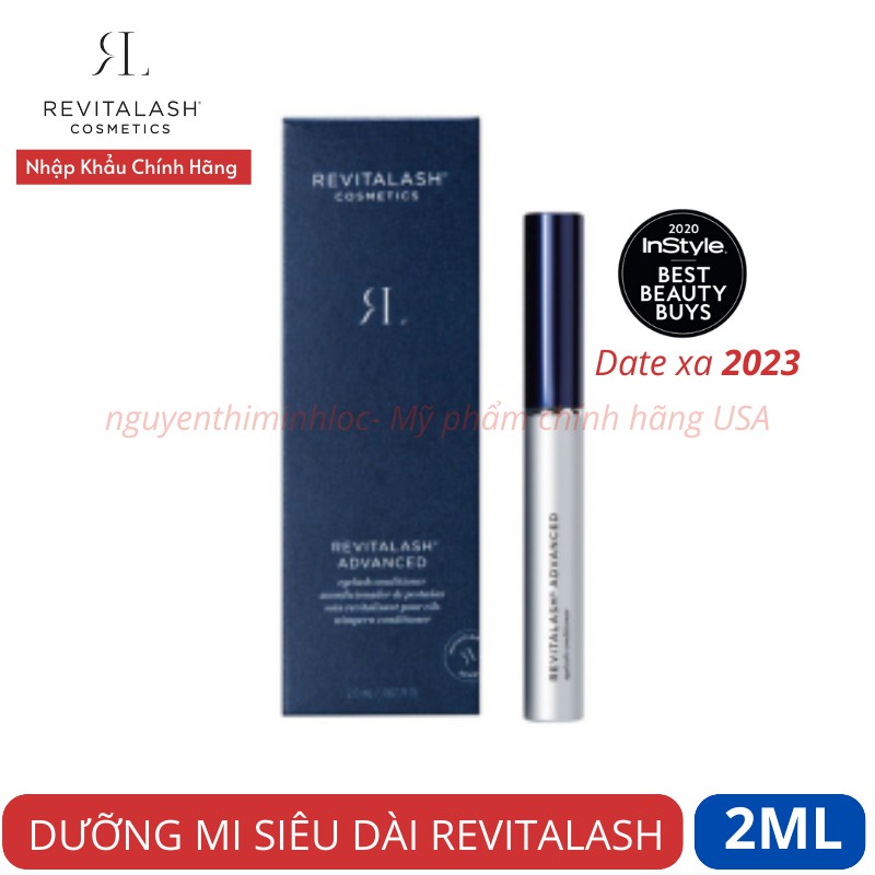 [Date 7/2022] Serum mọc mi và làm dài mi Revitalash Advanced Cam Kết chính hãng USA 2ml