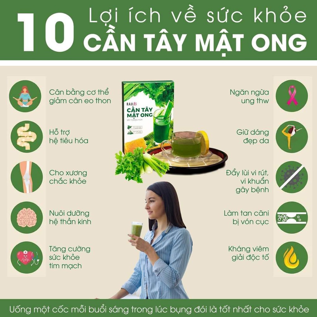 Bột Cần Tây (MO) 14 gói