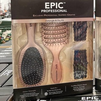 Set lược EPIC [USA] - lược gỡ rối - chống rụng tóc chính hãng