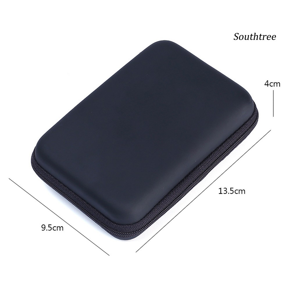 【Ready stock】2Pcs Portable 2.5Inch Hard Disk Storage Bag Zipper Pouch USB Cable Organizer | BigBuy360 - bigbuy360.vn