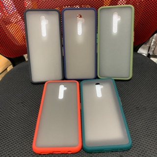 Ốp lưng oppo Reno 2F viền dẻo lưng nhám