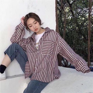 Sơ mi sọc siêu hot