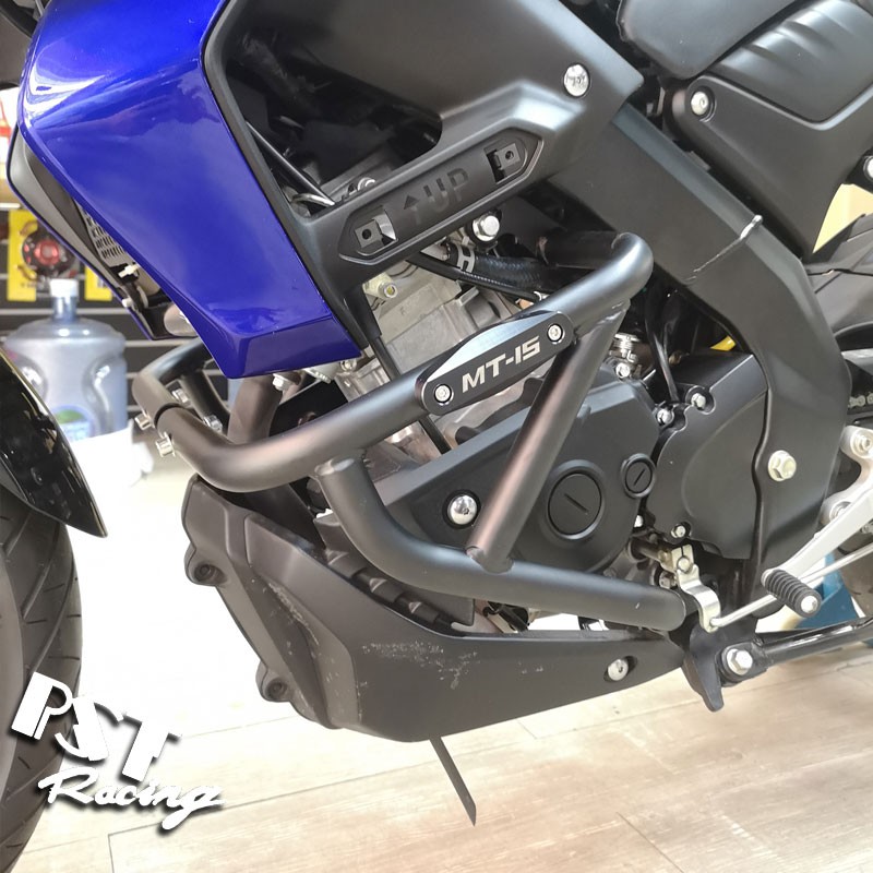 Chống đổ MT 15 lắp đặt zin, chống đổ khung sườn Yamaha MT 15.