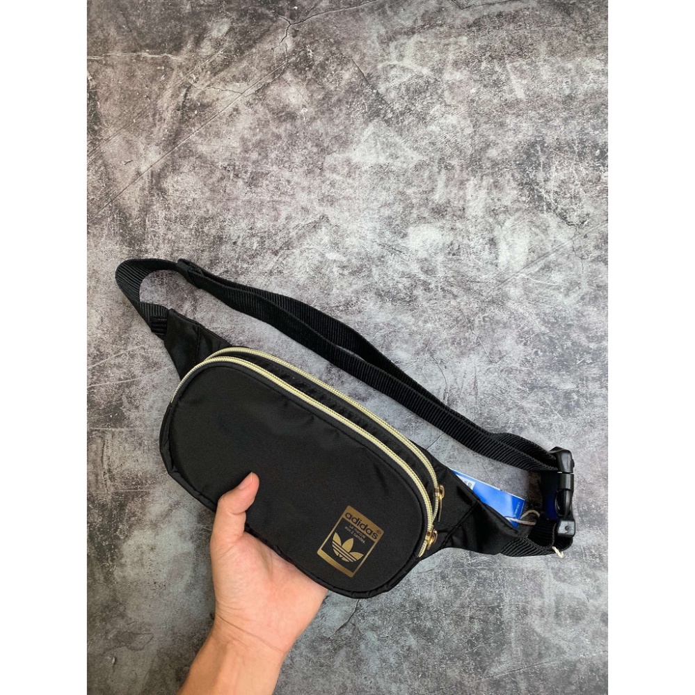 Túi Đeo Chéo Adidas Waist Bag Black/Gold GF3200 - BH 6 tháng | BigBuy360 - bigbuy360.vn