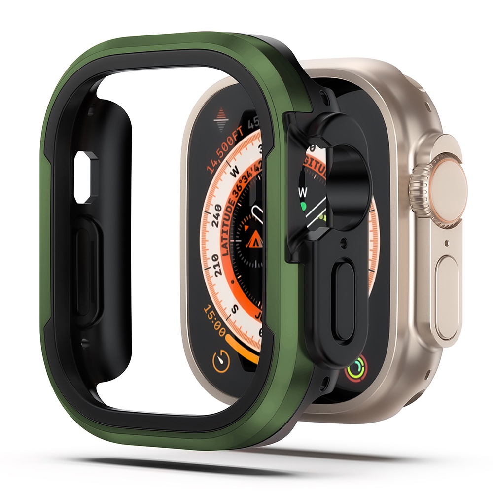 Khung Hợp Kim Nhôm Bảo Vệ Chống Va Đập Cho apple watch ultra series 8 7 6 5 4 SE iwatch 45mm 41mm 40mm 44mm