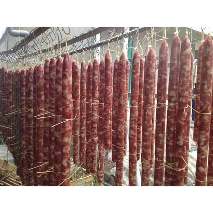 Nạp xưởng hun khói chuẩn vị Tây Bắc hút chân không sạch sẽ đảm bảo không chất bảo quản