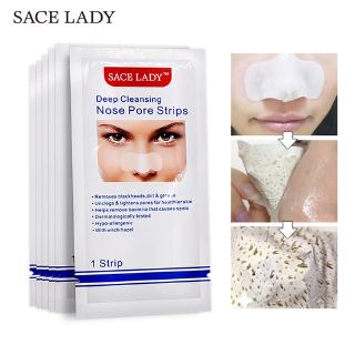 SACE LADY & Beauty Glazed Mặt nạ mũi hỗ trợ loại bỏ mụn đầu đen thương hiệu  chất lượng cao