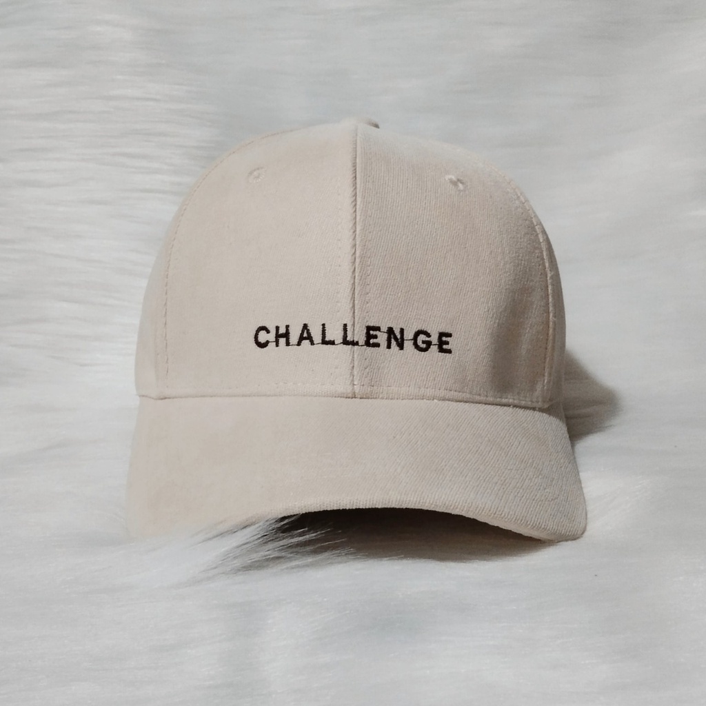 Mũ lưỡi trai, nón kết cao cấp nam nữ đẹp thêu chữ CHALLENGE phong cách Ulzzang unisex mã số K26