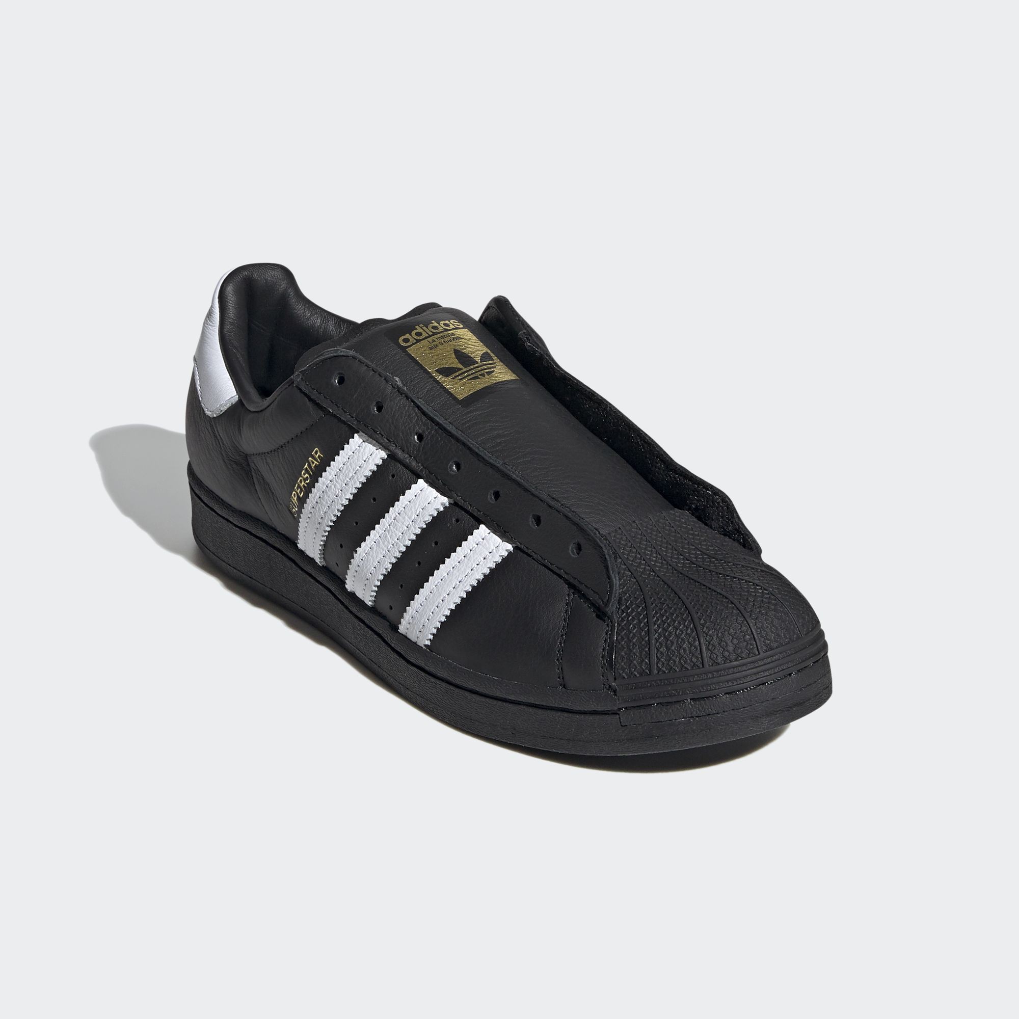 [Mã WABRD7 giảm 150K đơn 1 Triệu] Giày adidas ORIGINALS Superstar không dây Nam Màu đen FV3018