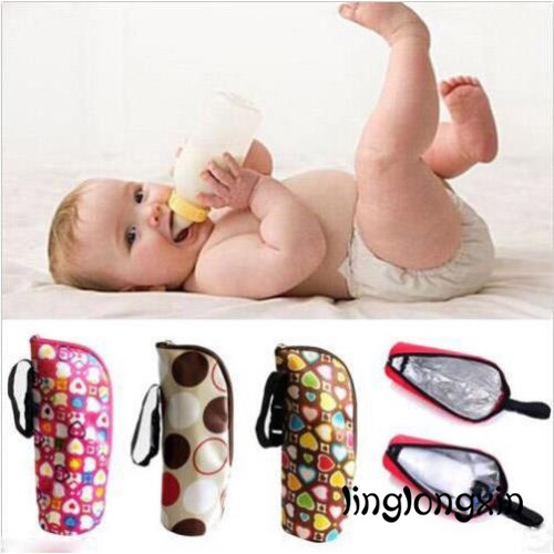 Túi giữ nhiệt bình sữa cho bé với 8 màu lựa chọn