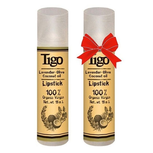 Son sáp dưỡng môi Tigo olive & lavender
