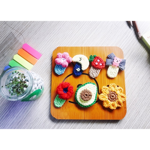 Sỉ túi tỏi, kẹp tóc cho bé