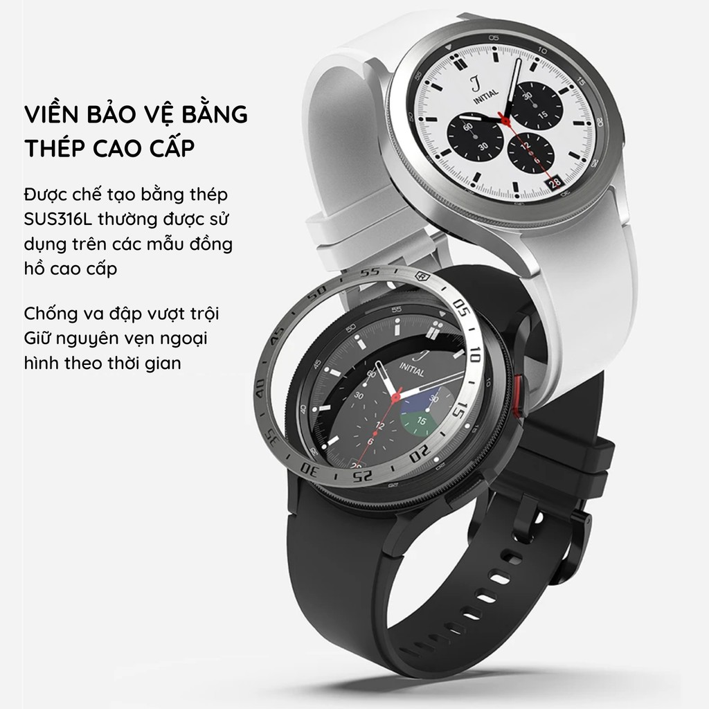 Viền bảo vệ Bezel Styling cho Galaxy Watch 4 Classic ( 42mm / 46mm ) - Ringke