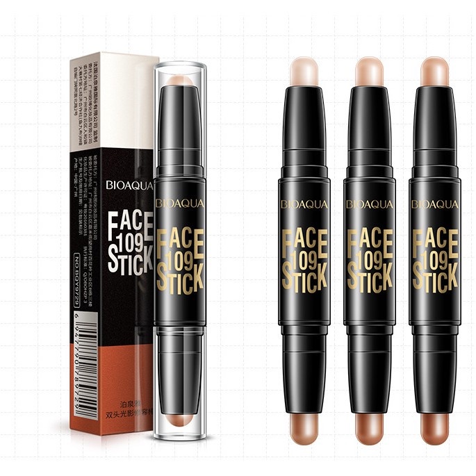 Bút Tạo Khối, Che Khuyết Điểm Hai Đầu Face 109 Stick Lameila