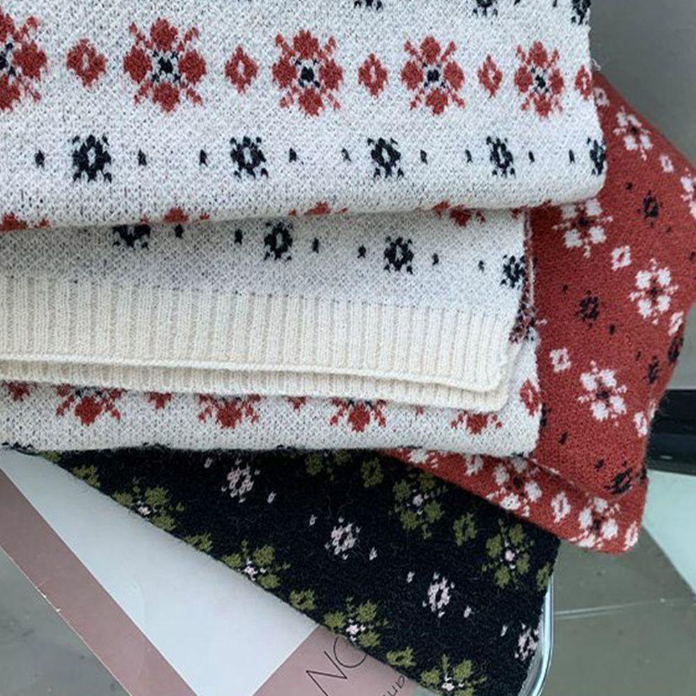 Khăn Choàng Cổ Dày Dặn Chống Gió Giữ Ấm Mùa Thu Đông Cho Nữ