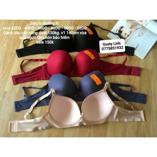 Combo 8 áo ngực size đại. HÀNG THÁI XỊN.  150k/ 1 áo ( nguyễn Hồng Ngọc ).