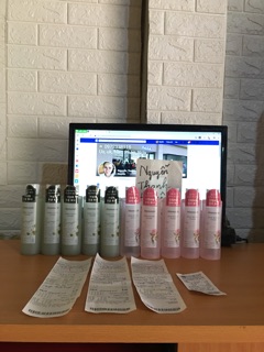 Toner Mamode diếp cá. Bill mua ngày 02/4/2019👍