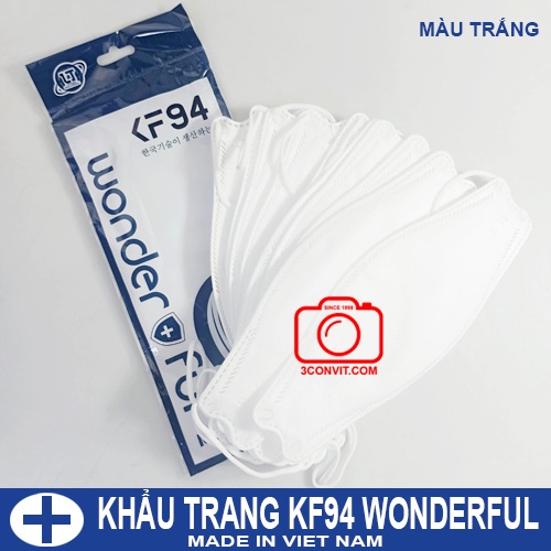 Thùng 300 chiếc khẩu trang KF94 Wonderful Lâm Thịnh