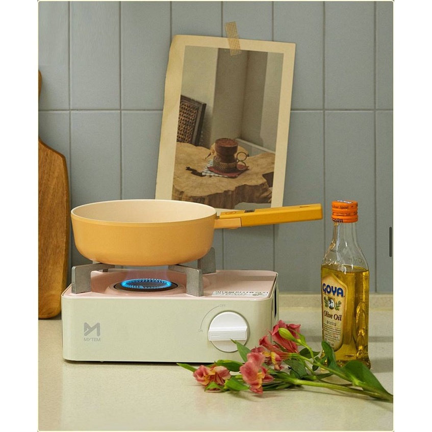 MYBURNER Cắm trại ngoài trời Bếp gas mini / Cắm trại ngoài trời Bếp nướng chảo chảo lửa