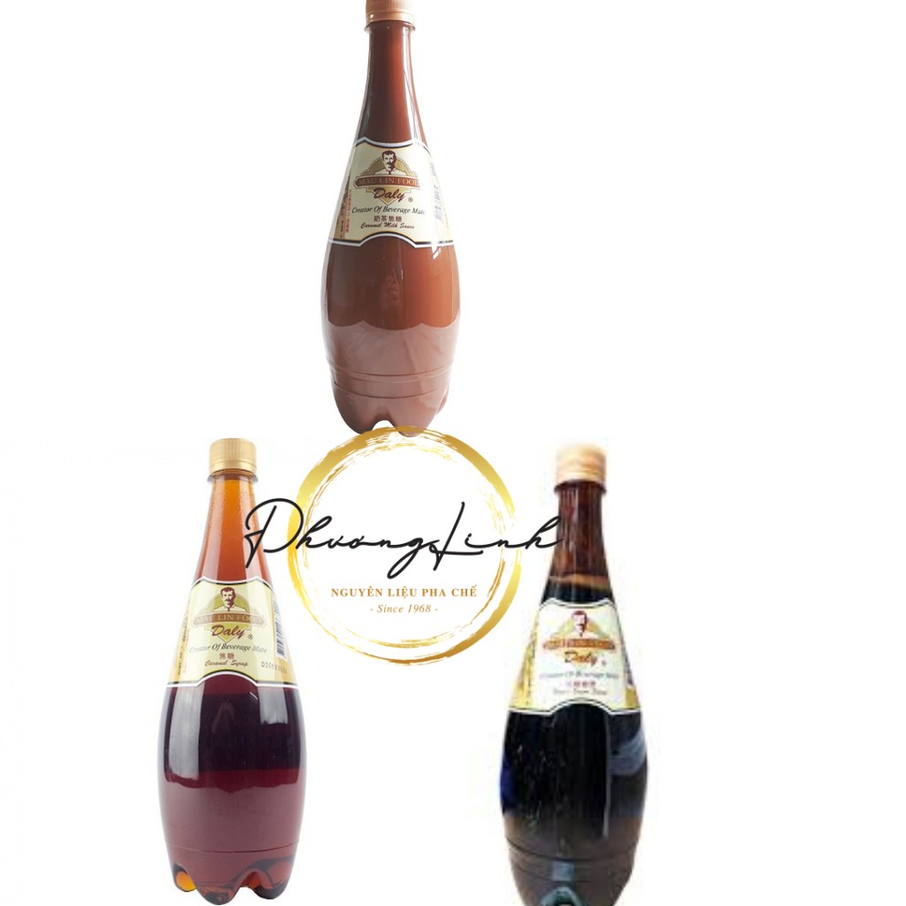 [Mã GROSALEHOT giảm 8% đơn 250K] Siro Maulin Caramel/Đường Đen / Caramel Sữa/ Chai 1k3 Mới Về Hàng