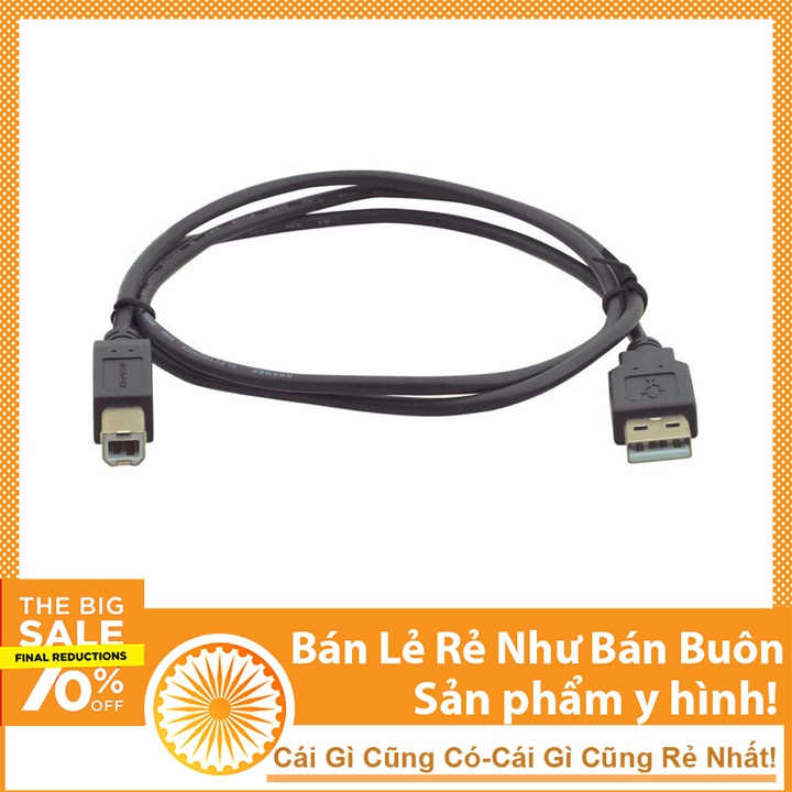 Dây Cáp USB AB Kết Nối Máy In 1.5m