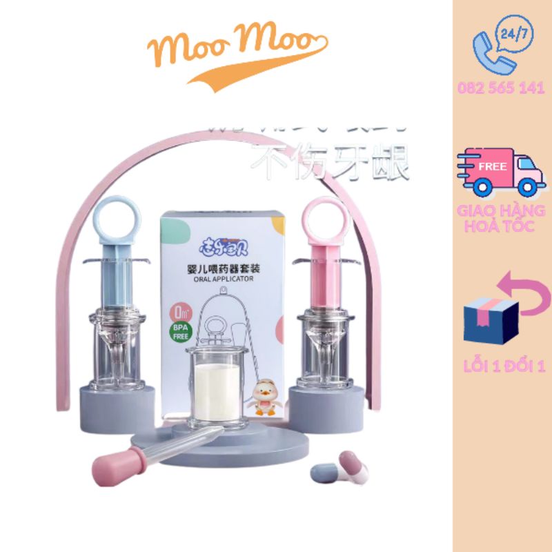 Xilanh uống thuốc cho trẻ