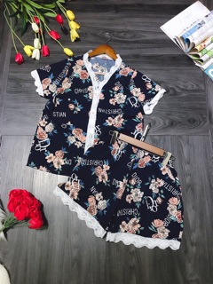 BỘ LỤA REN QUẦN ĐÙI CÓ TÚI