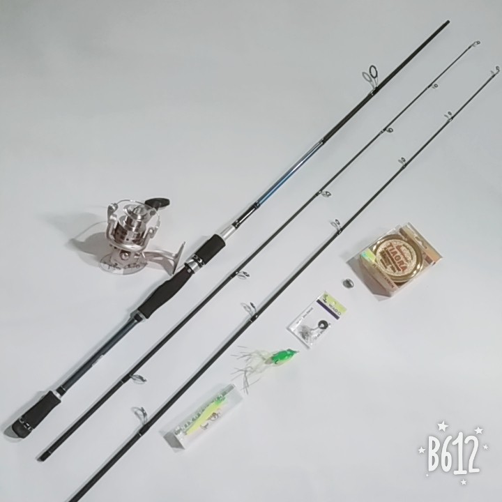 Bộ cần câu lure máy đứng shimano 2 ngọn