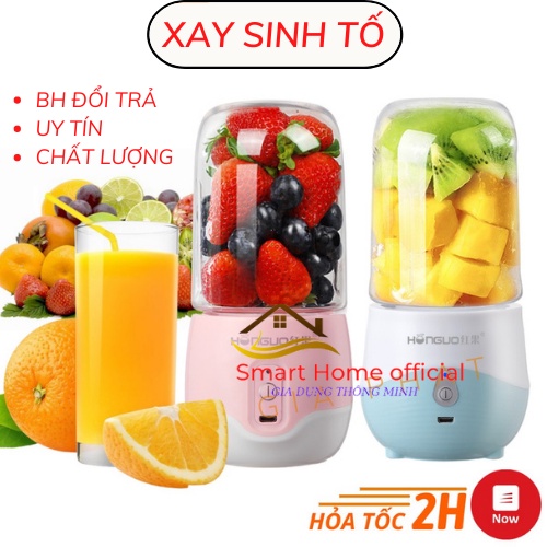 Máy xay sinh tố Ecozy mini cầm tay đa năng sunhouse giá rẻ máy say cầm tay chính hãng