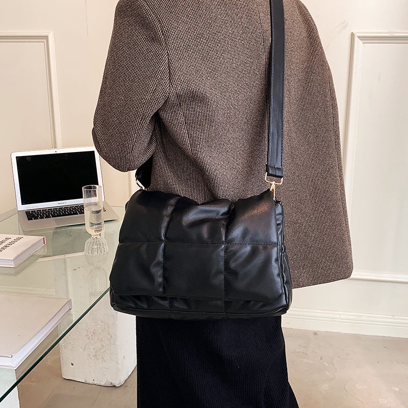 Túi Tote Đeo Vai Thiết Kế Đơn Giản Thời Trang Theo Phong Cách Retro