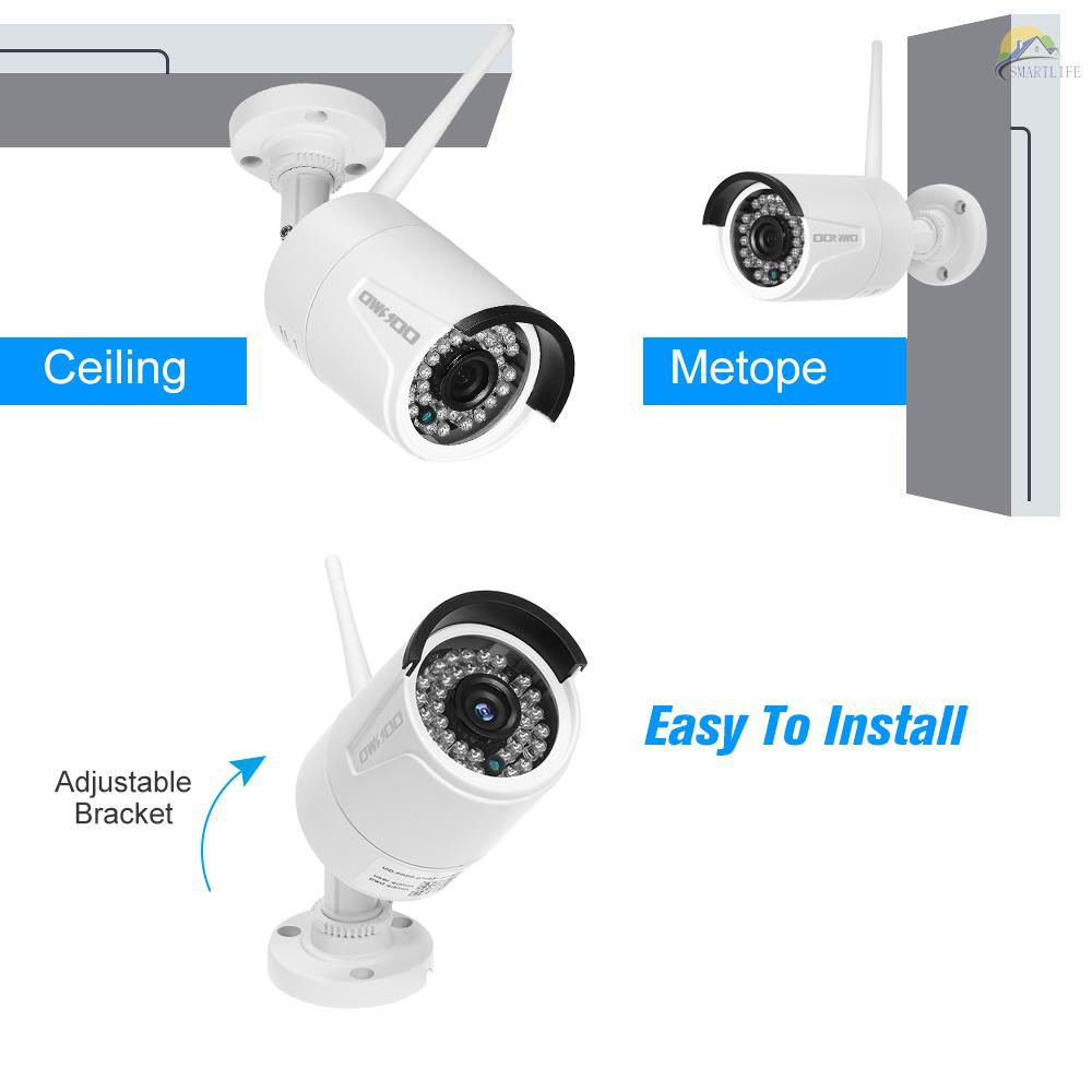 Camera An Ninh Osoo Ca-850C-R Kết Nối Wifi Full Hd 1080p Hỗ Trợ P2P Onvif Ip66