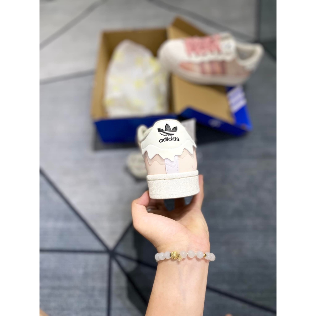 GIÀY SNEAKER SÒ CAO CẤP 2022 FULL BOX ADIDAS SUPER DAS SÒ, SÒ HỒNG NEW, SÒ KEM NEW, SÒ HOA CÚC