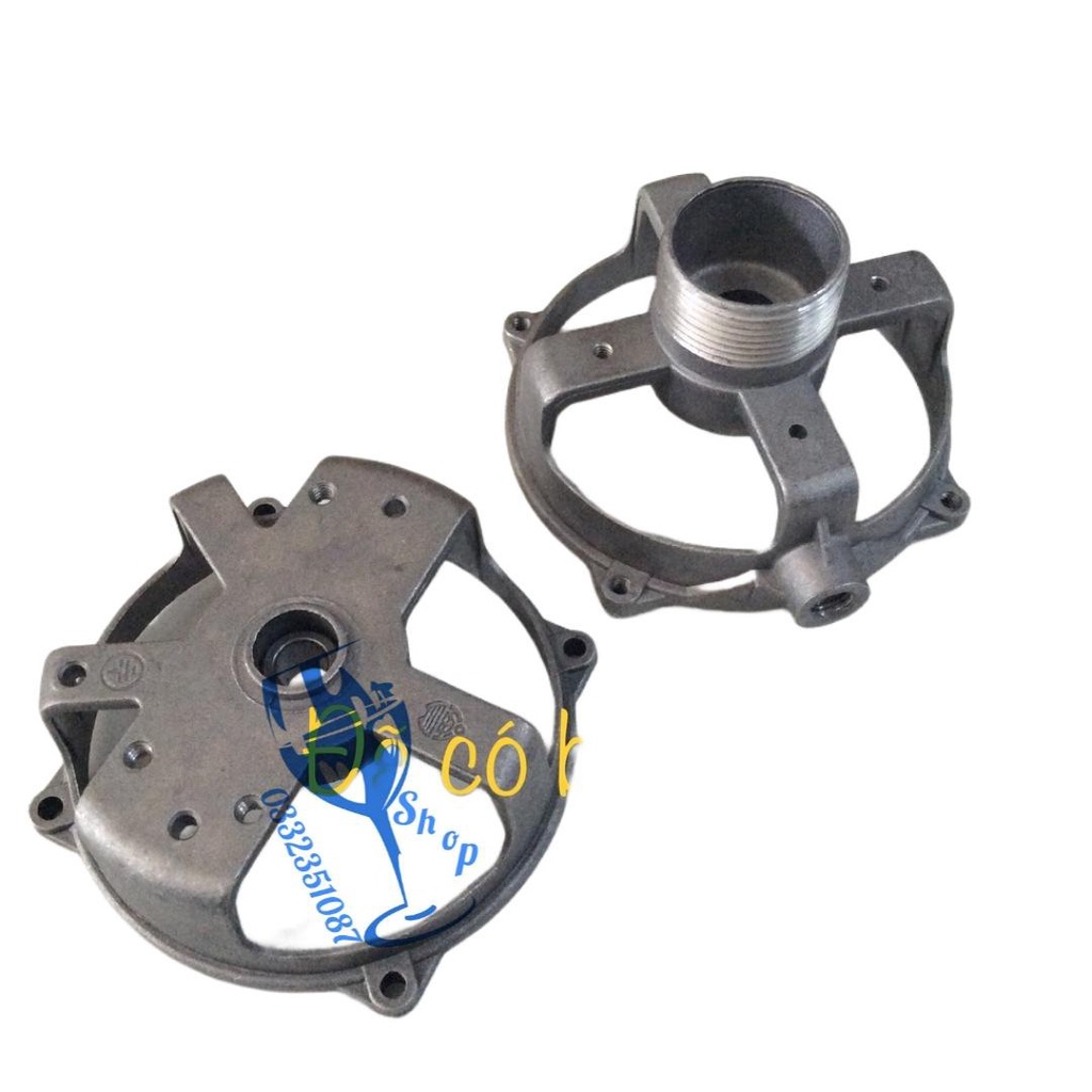 Cụm nhôm quạt B3 B4 dùng bi tròn trắng , cụm quạt shopgiadungluongyen
