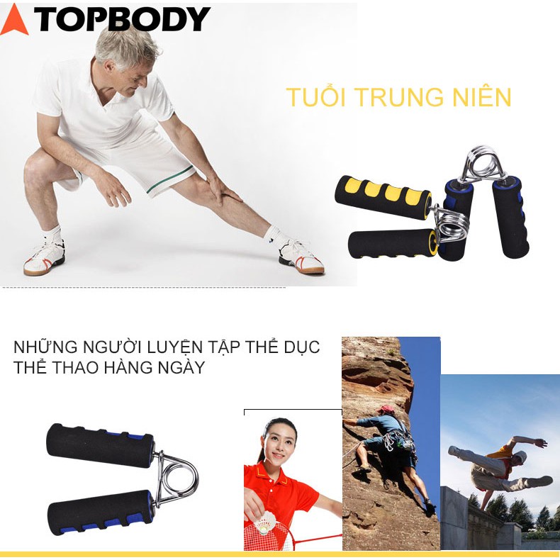 Kìm Gập Cơ Tay Chữ A, Tập Thể Dục Tại Nhà Và Văn Phòng TOPBODY-KIMCA01