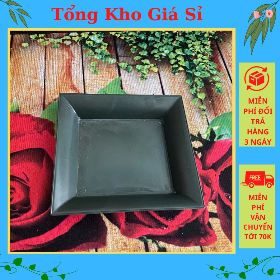 Khay Cắm Hoa Đĩa Để Bàn Kích Thước 14cm x 15cm x 3cm