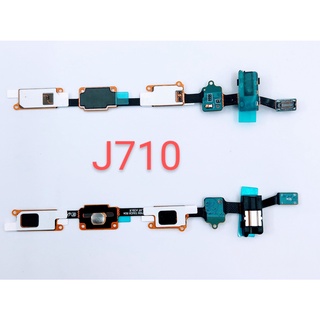 Samsung j7 2016 / j710 - cáp home , kèm cáp phím trở về, cáp tai nghe