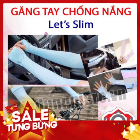 [FREE SHIP] [Chống Nắng Cực Tốt] GĂNG TAY CHỐNG NẮNG HÀN QUỐC LETS SLIM