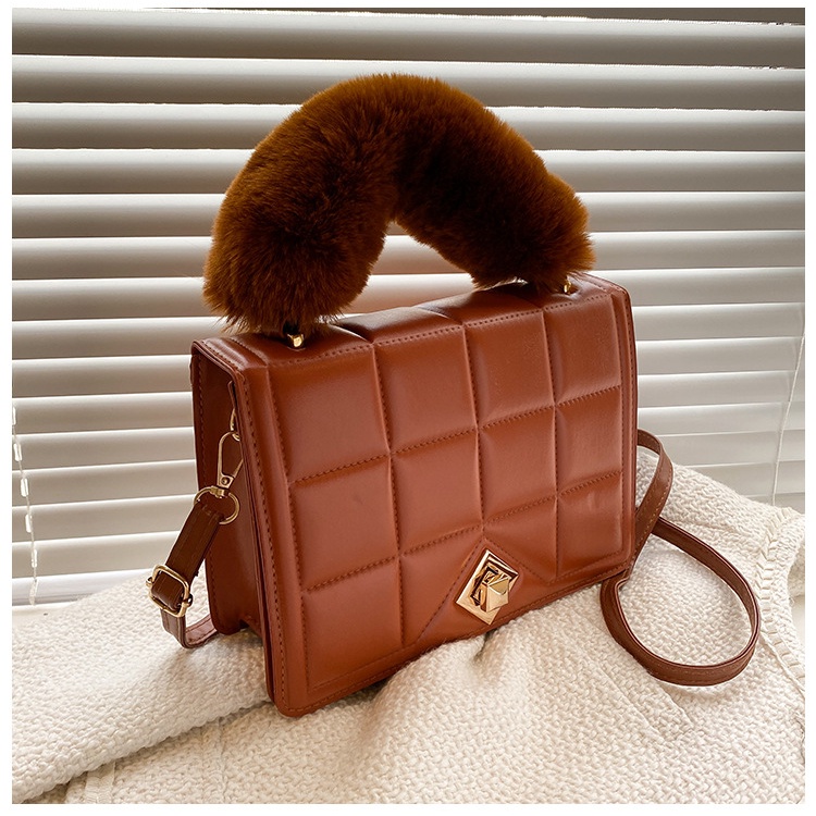 Túi Xách Nữ Đeo Chéo Đi Chơi Đẹp Quai Lông Cao Cấp