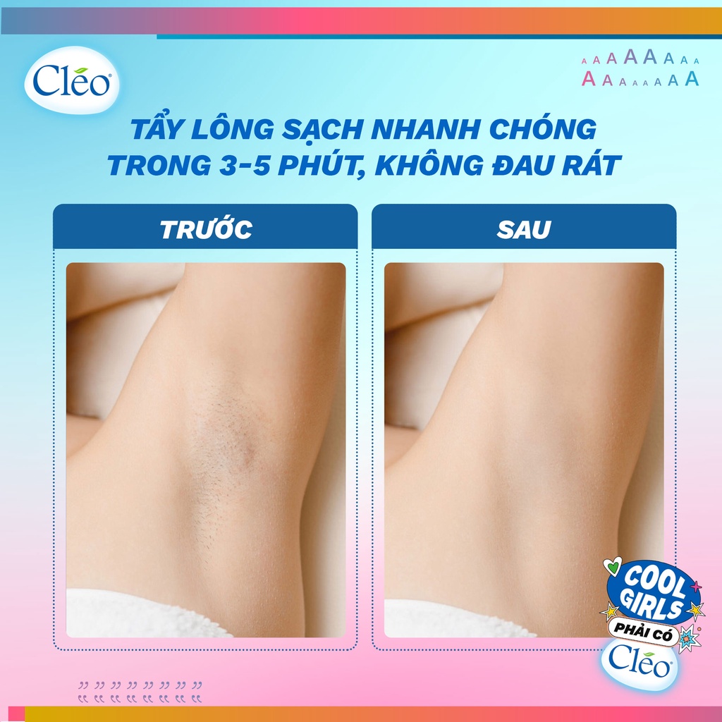 Kem Tẩy Lông Cho Da Thường Cleo Avocado Hair Removal Cream Normal Skin (25g)