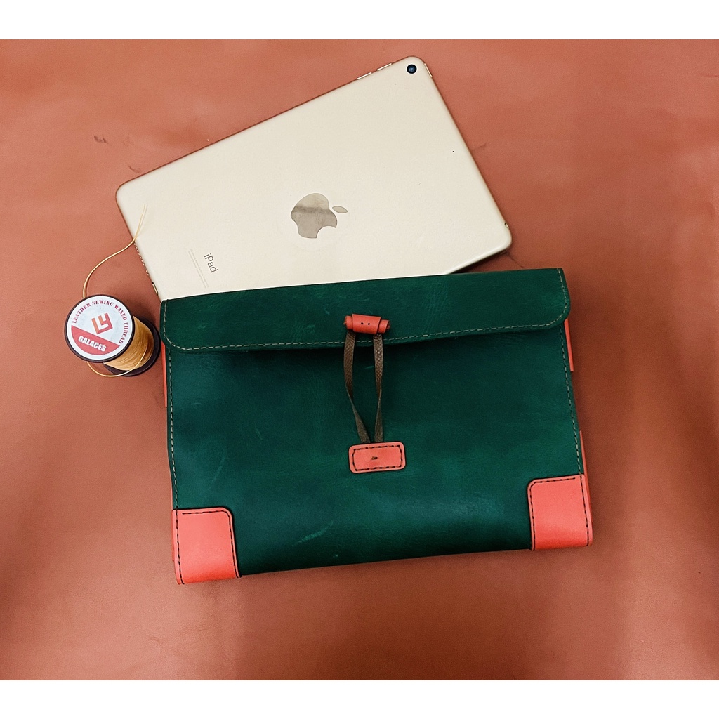 Bao da iPad, DA BÒ THẬT MAY THỦ CÔNG,  IPAD Air, iPad mini 1/2/3/4/5,6,7 iPad 5/6/7 Pro 9.7/10/ 11 in new2019/2020,2021