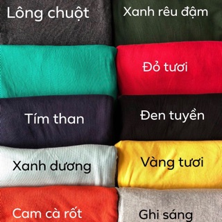 Sét vải cotton gân
