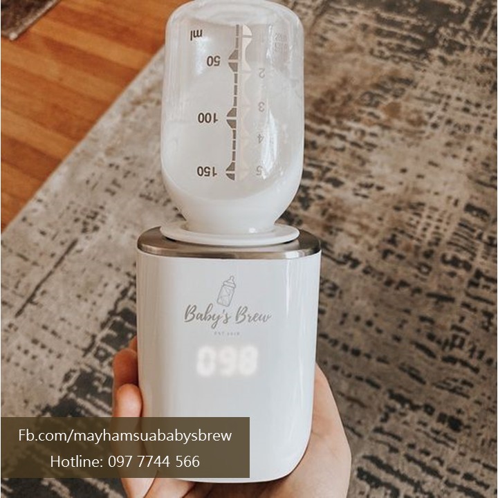 Máy hâm sữa Baby’s Brew không dây, di động, cầm tay | Hàng chính hãng nhập từ Mỹ.