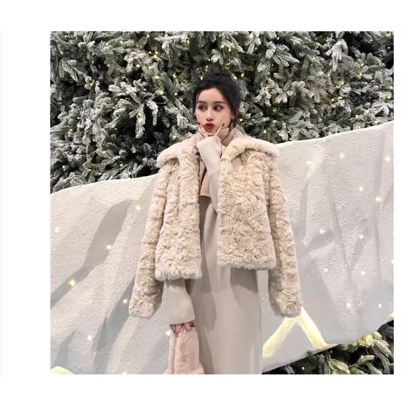 ÁO LÔNG Trần bông SANG CHẢNH, lông mượt, thời trang thu đông