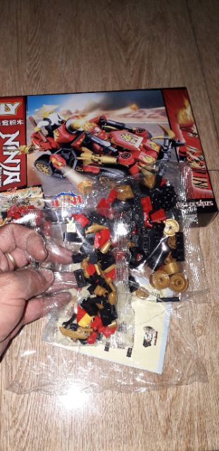 Lắp ráp 1 hộp LegoNinja có gần 200 chi tiết 68097 bằng nhựa ABS