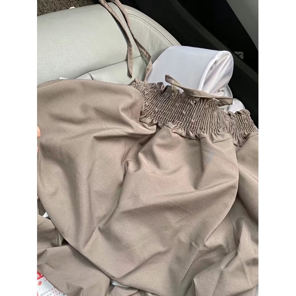 A17 Áo Bí Bồng 2 Dây Dễ Thương Áo Bong Bóng