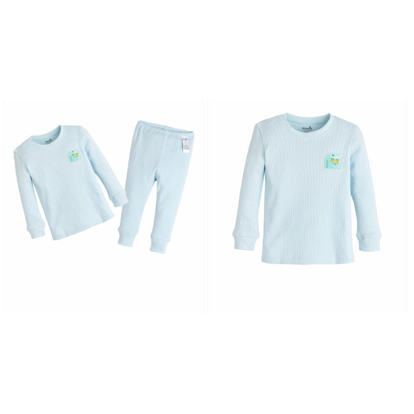 Bộ cotton tăm xuất Hàn nhiều màu cho bé BMM021