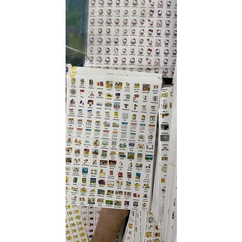 Sticker Từ vựng tiếng anh Smart start lớp 1 đến lớp 5 chuẩn chương trình BGD